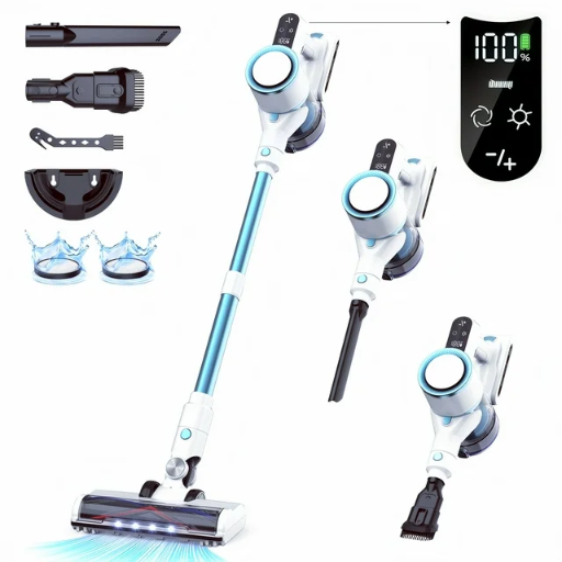 Lazyswan Cordless Stick Vacuum Cleaner