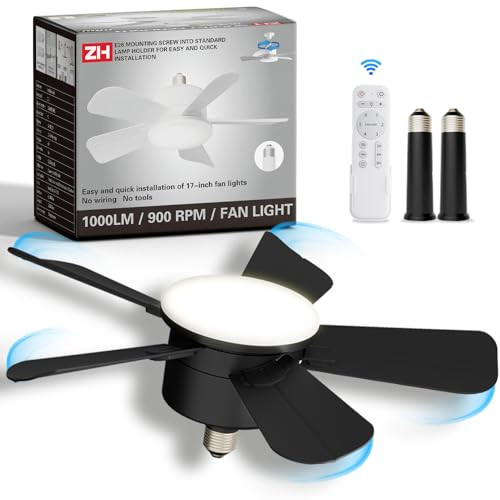 Minmup Socket Fan Light