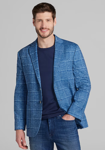 Jos. A. Bank Men's Traveler Collection Tailored Fit Sportcoat