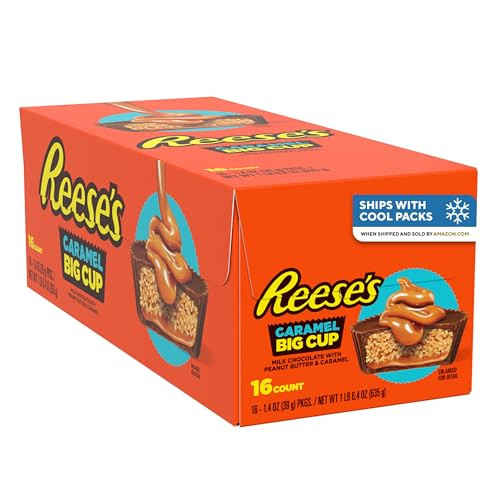 Reese's Milk Chocolate w/ Peanut Butter & Caramel Big Cups Pack