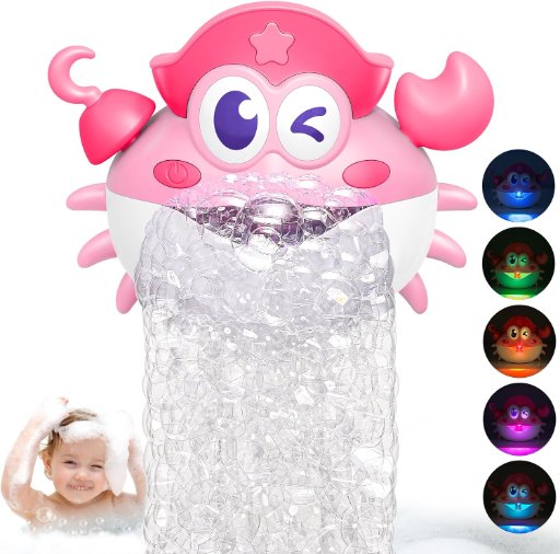 Crab Baby Bath Bubble Machine