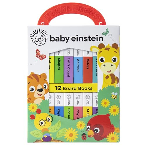 Baby Einstein My First Library Board Book Block Set