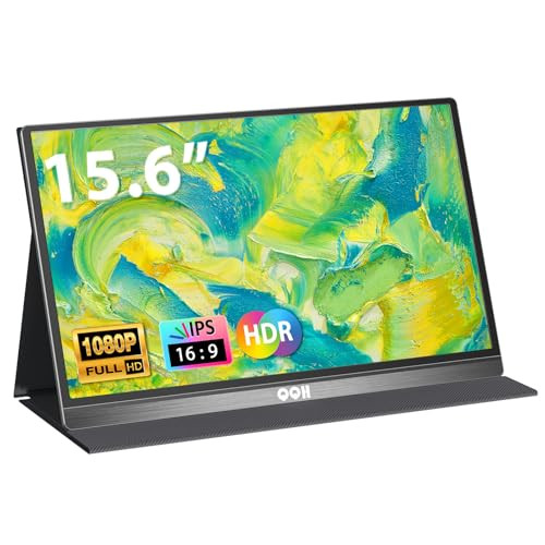 QQH 15.6-inch FHD IPS Portable Monitor