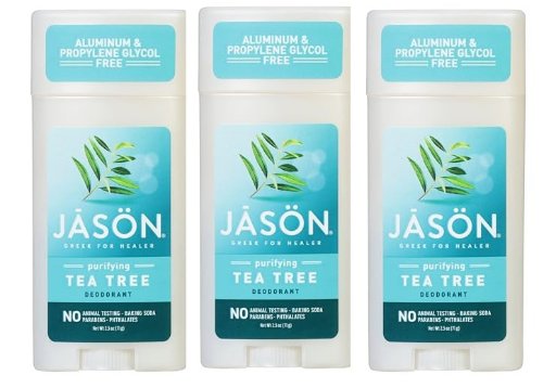 3-Pack Jason Aluminum Free Deodorant Stick  2.5-Oz 