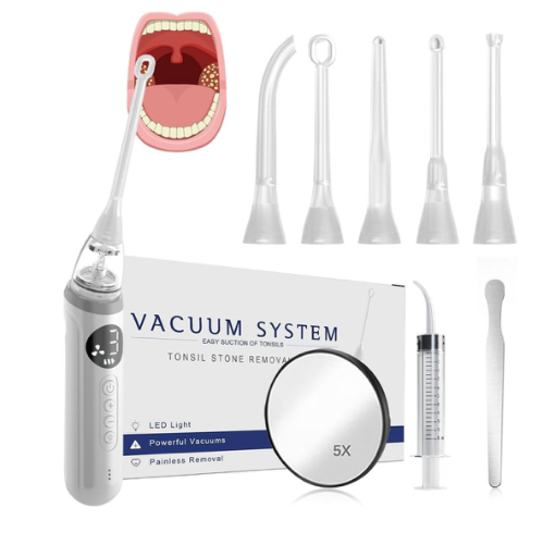 Rechargeable LED Electric Tonsil Stone Remover