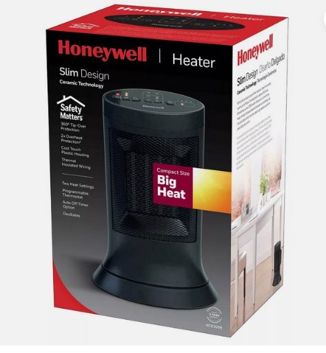Honeywell Digital Ceramic Compact Tower Heater