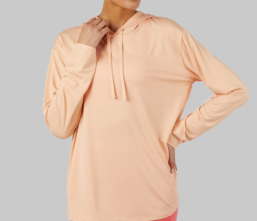 Women's Cool Long Sleeve Hooded T-Shirt