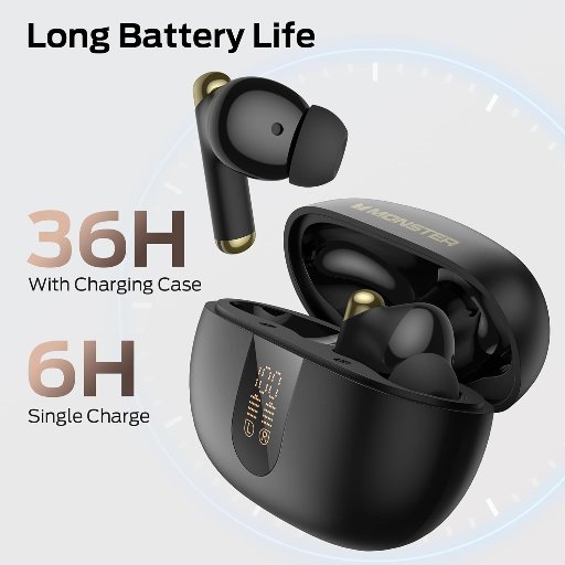 Monster Wireless Earbuds W/Built In Mic