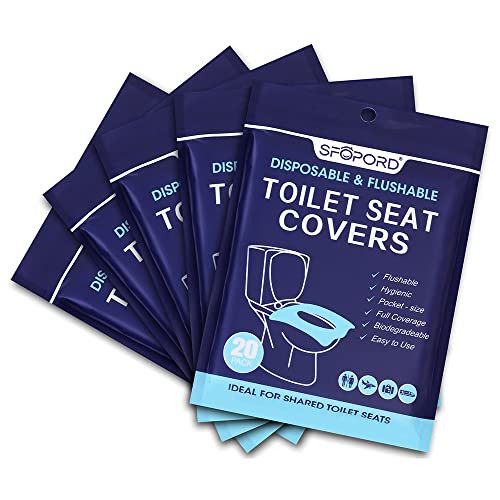 Disposable Toilet Seat Covers, 100 Count
