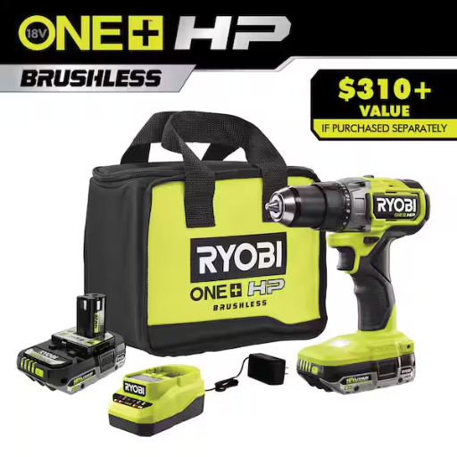 In-Store: Ryobi ONE+ HP 18V Brushless Drill/Driver Kit
