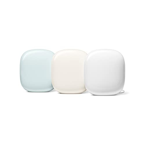 Google Nest WiFi Pro 6E Mesh System, 3-Pack