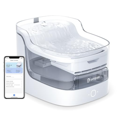 Automatic Pet Water Fountain with 8-Layer Filter