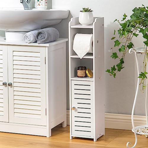 AOJEZOR Toilet Paper Holder Stand