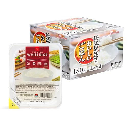 IRIS Japanese Instant White Sushi Sticky Rice 10-Pack