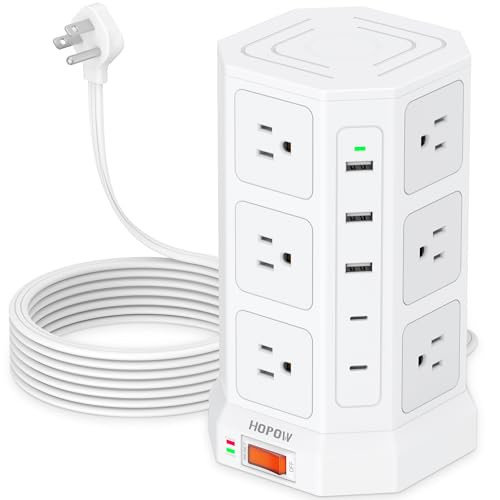 Hopow Surge Protector Power Strip