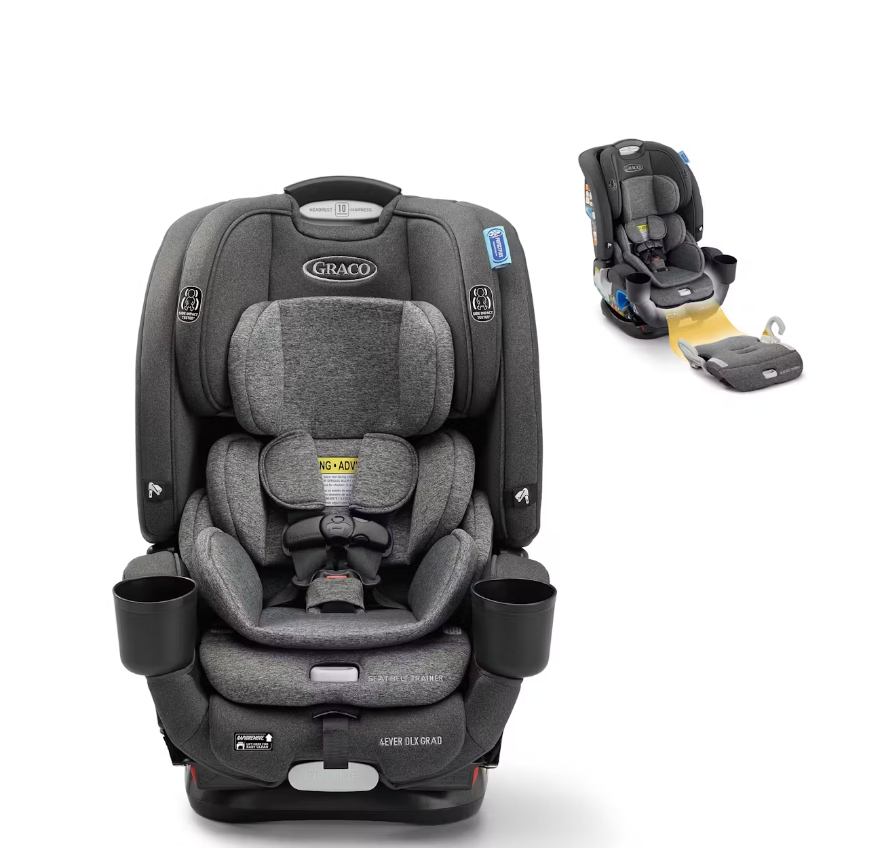 Graco 4Ever DLX Grad 5-in-1 Slim Car Seat in Harrison