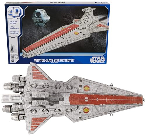 4D Build Star Wars Deluxe Venator Model Kit