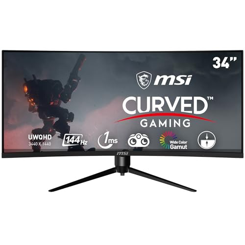 MSI Optix 34" MAG342CQR Curved Gaming Monitor