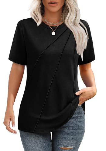 OFEEFAN Short Sleeve Tops