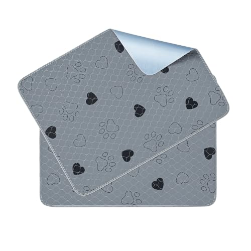 Feandrea 2-Pack 48" x 36" Washable Pee Pads for Dogs