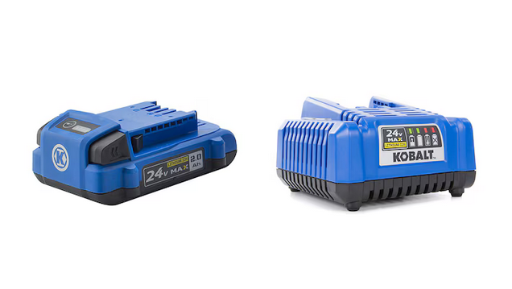 Kobalt 24-Volt 2 Ah Battery and Charger