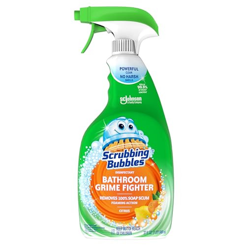 Scrubbing Bubbles Bathroom & Shower Disinfectant Cleaner Spray