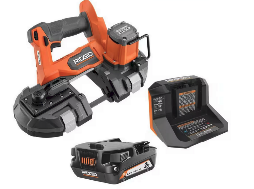 RIDGID 18V SubCompact Brushless Cordless One-Handed Band Saw Kit