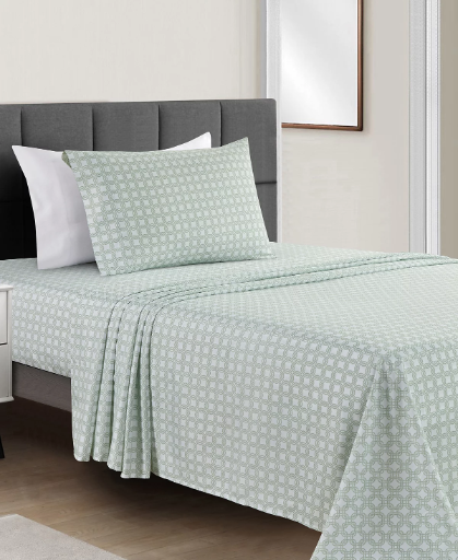 Sunham Microfiber Twin Sheet Set