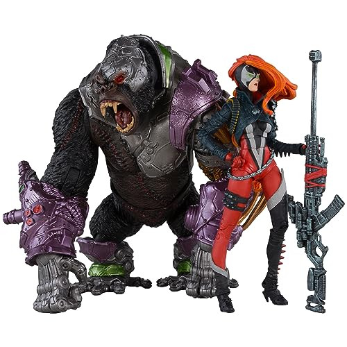 McFarlane Toys Spawn She-Spawn & Cygor Action Figure 2-Pack