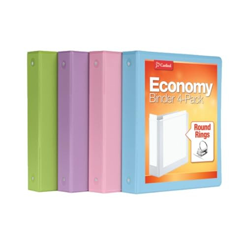 Cardinal 3 Ring Binders 4-Pack
