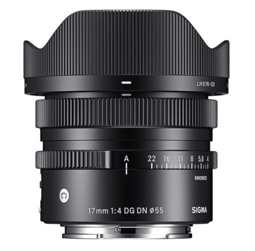 Sigma 17mm f/4 DG DN Contemporary Lens for Sony E-Mount
