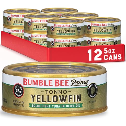 12-Pack 5-Oz Bumble Bee Prime Tonno Tuna In Olive Oil Deal