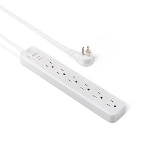 Amazon Basics 6-Outlet Surge Protector Power Strip