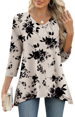 Sleeve Tunic Tops for Women
