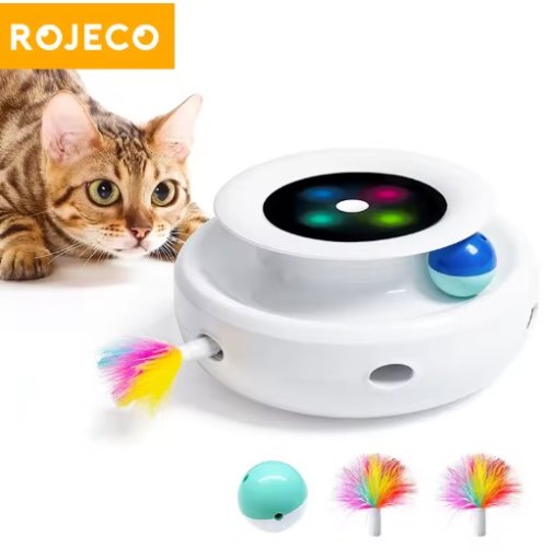ROJECO Smart Cat Toy Set