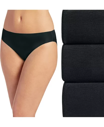 Jockey Women's 3-Pk. No Panty Line Promise Bikini Underwear