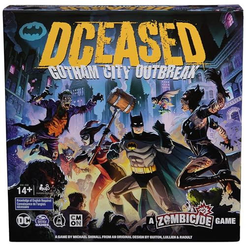 DCeased Gotham City Outbreak Strategy Board Game