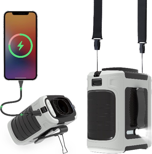 Portable Waist Fan Power Bank