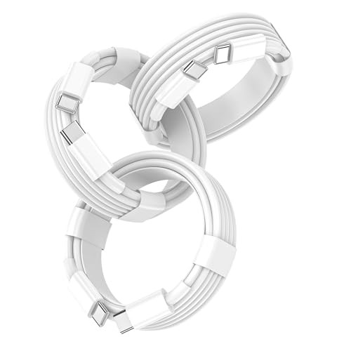 FEEL2NICE Apple USB C to USB C Cable--3 Pack