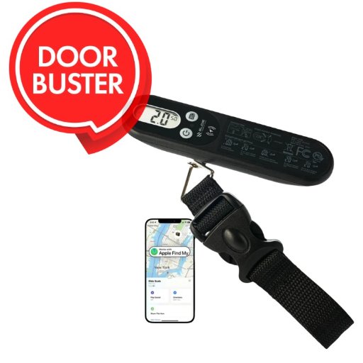 Slide Innovations Luggage Tracker and Digital Scale