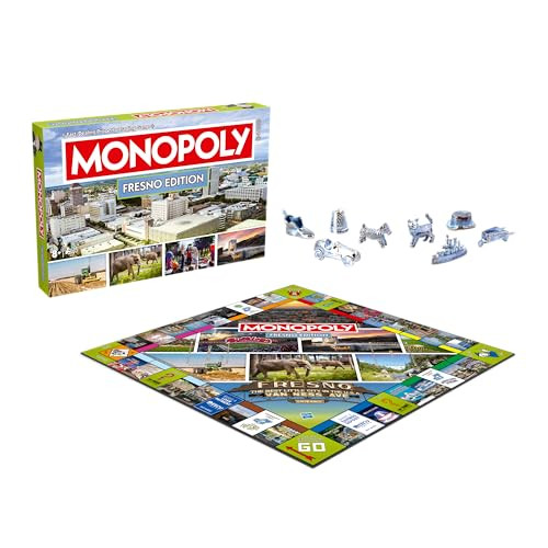 Monopoly Fresno CA Edition Board Game