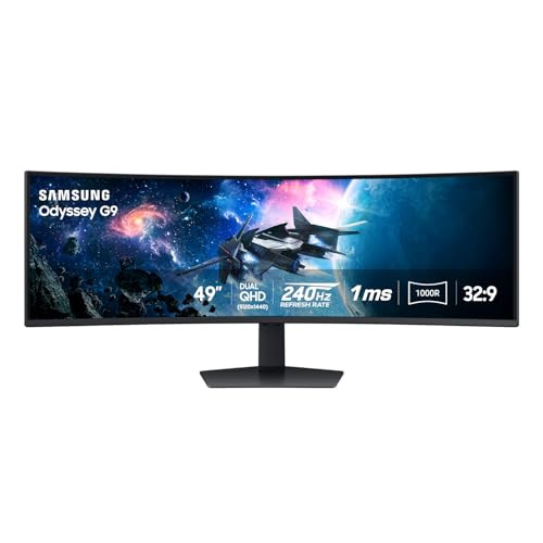 Samsung 49" Odyssey G9 Curved Gaming Monitor