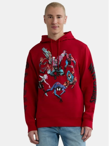 Spider-Man Spidey Group Graphic Hoodie
