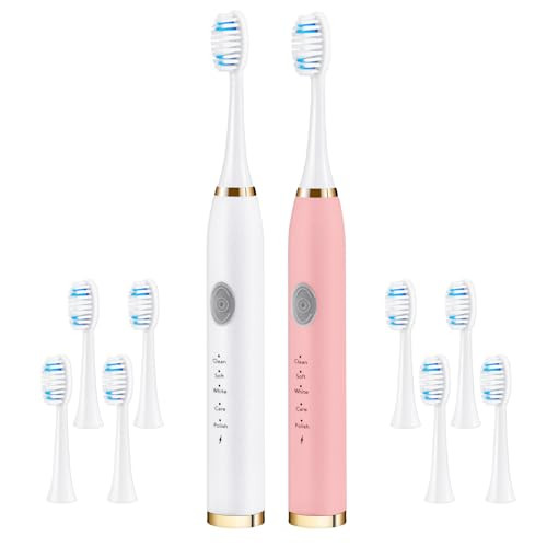 Rechargeable Sonic Toothbrush Bundle