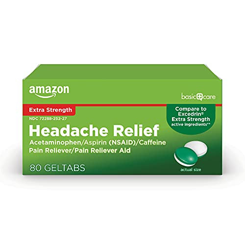 Amazon Basic Care Headache Relief Geltabs
