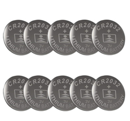 LiCB CR2032 3V Lithium Battery (10-Pack)