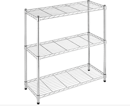 Whitmor 3 Tier Heavy Metal Shelving Unit