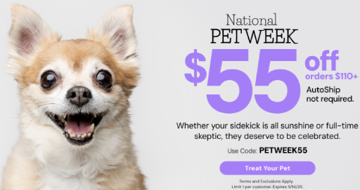 National Pet Week Coupon at PetMeds