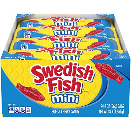 SWEDISH FISH Mini Soft & Chewy Candy Bulk