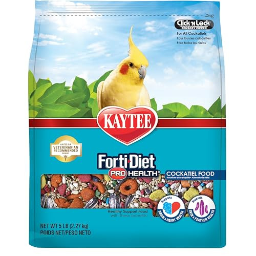 Kaytee Forti-Diet Pro Health Pet Cockatiel Food 5lb Bag
